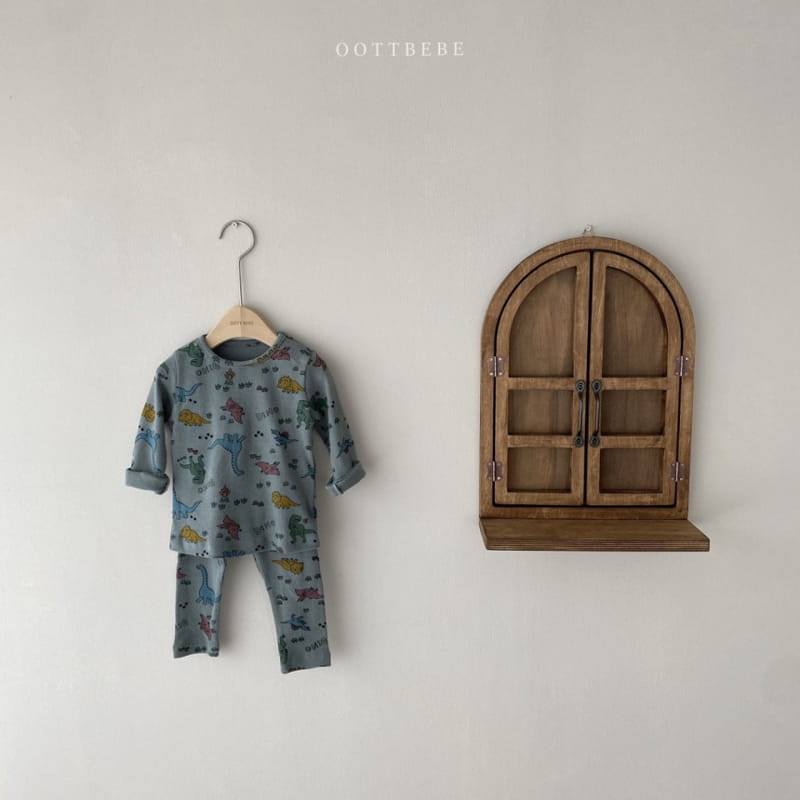 OOTT BEBE - Korean Children Fashion - #Kfashion4kids - Dino Easywear - 6