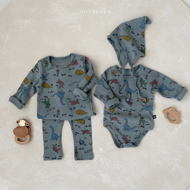 OOTT BEBE - Korean Children Fashion - #Kfashion4kids - Dino Easywear - 7