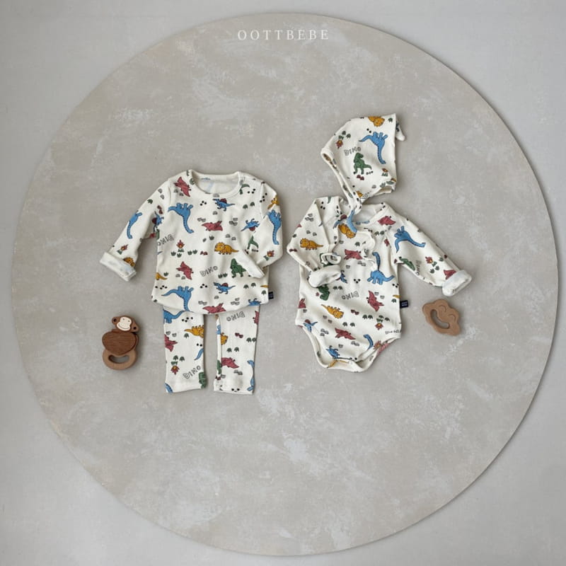 OOTT BEBE - Korean Children Fashion - #Kfashion4kids - Dino Easywear - 8