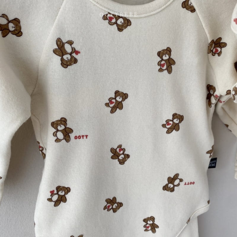 OOTT BEBE - Korean Children Fashion - #Kfashion4kids - Hear Teddy Easywear - 10
