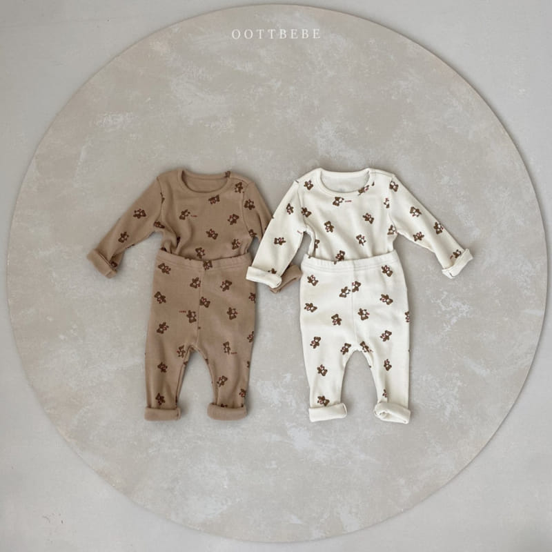 OOTT BEBE - Korean Children Fashion - #Kfashion4kids - Hear Teddy Easywear - 7