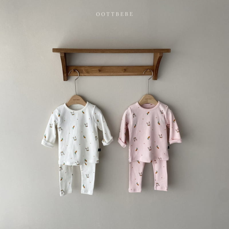 OOTT BEBE - Korean Children Fashion - #Kfashion4kids - Carrot Barney Easywear