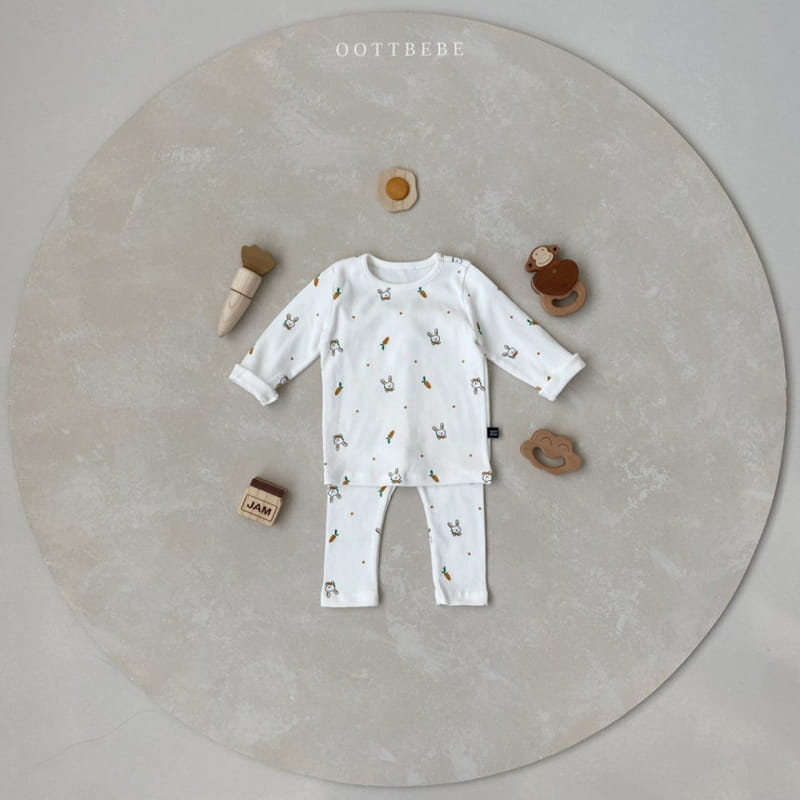 OOTT BEBE - Korean Children Fashion - #Kfashion4kids - Carrot Barney Easywear - 2