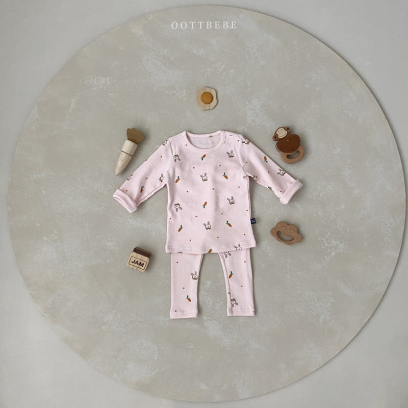 OOTT BEBE - Korean Children Fashion - #Kfashion4kids - Carrot Barney Easywear - 3
