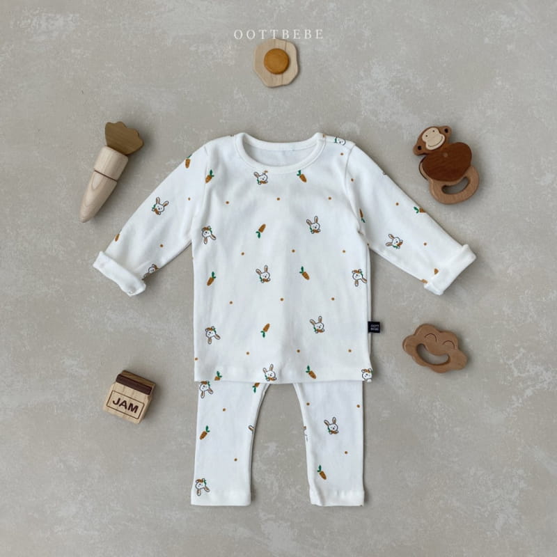 OOTT BEBE - Korean Children Fashion - #Kfashion4kids - Carrot Barney Easywear - 6