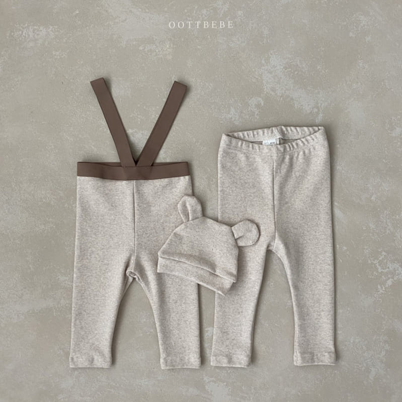 OOTT BEBE - Korean Children Fashion - #Kfashion4kids - Teddy Bear Bonnet - 5