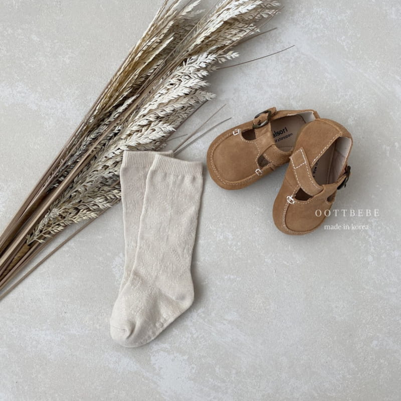 OOTT BEBE - Korean Children Fashion - #Kfashion4kids - GG Knee Socks [set of 2] - 5