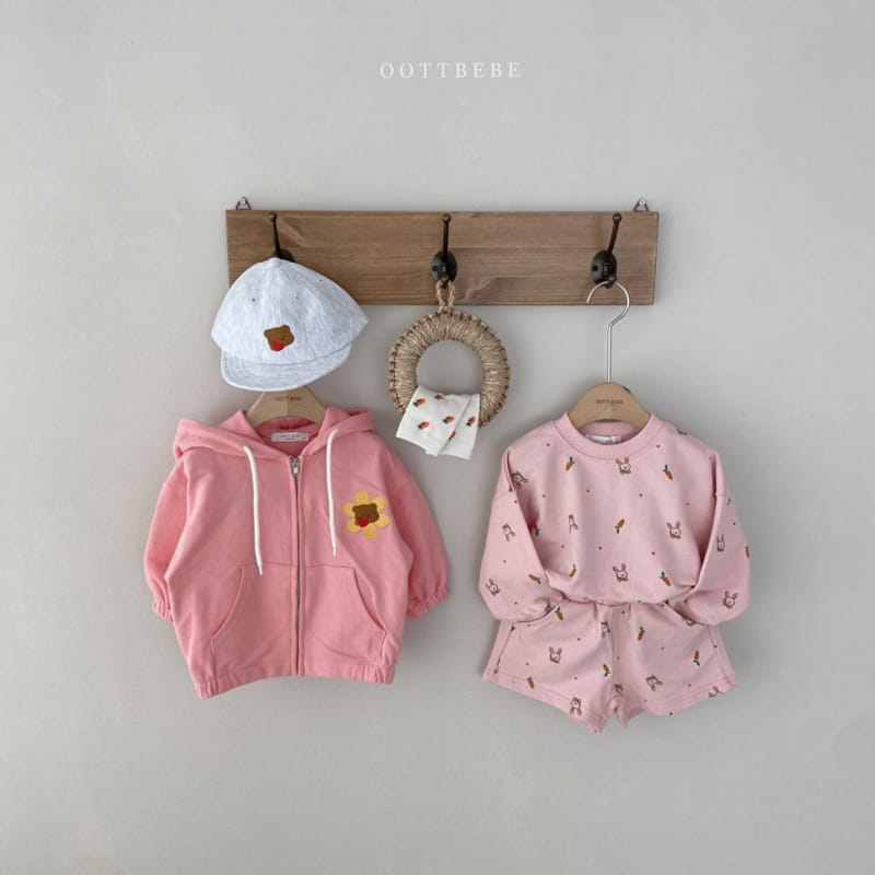 OOTT BEBE - Korean Children Fashion - #Kfashion4kids - Barny Top Bottom Set - 10
