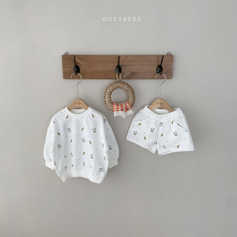 OOTT BEBE - Korean Children Fashion - #Kfashion4kids - Barny Top Bottom Set - 2