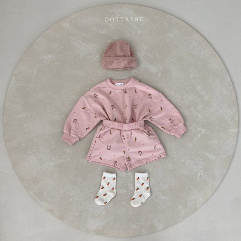 OOTT BEBE - Korean Children Fashion - #Kfashion4kids - Barny Top Bottom Set - 3
