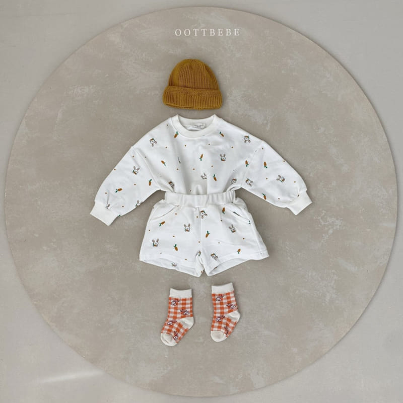 OOTT BEBE - Korean Children Fashion - #Kfashion4kids - Barny Top Bottom Set - 4