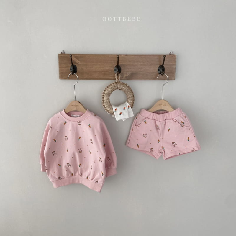 OOTT BEBE - Korean Children Fashion - #Kfashion4kids - Barny Top Bottom Set - 5
