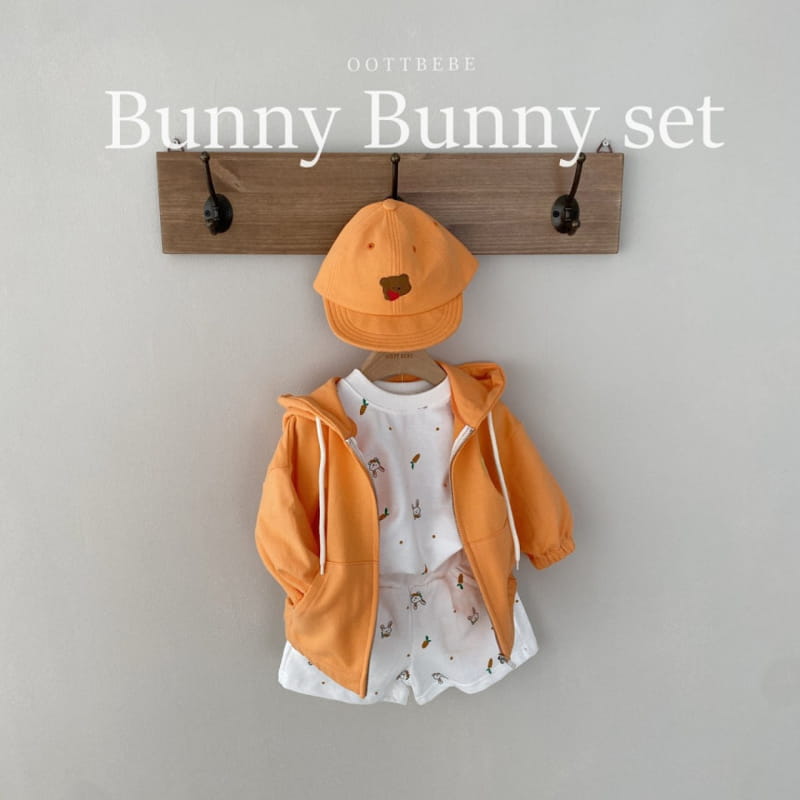 OOTT BEBE - Korean Children Fashion - #Kfashion4kids - Barny Top Bottom Set - 7