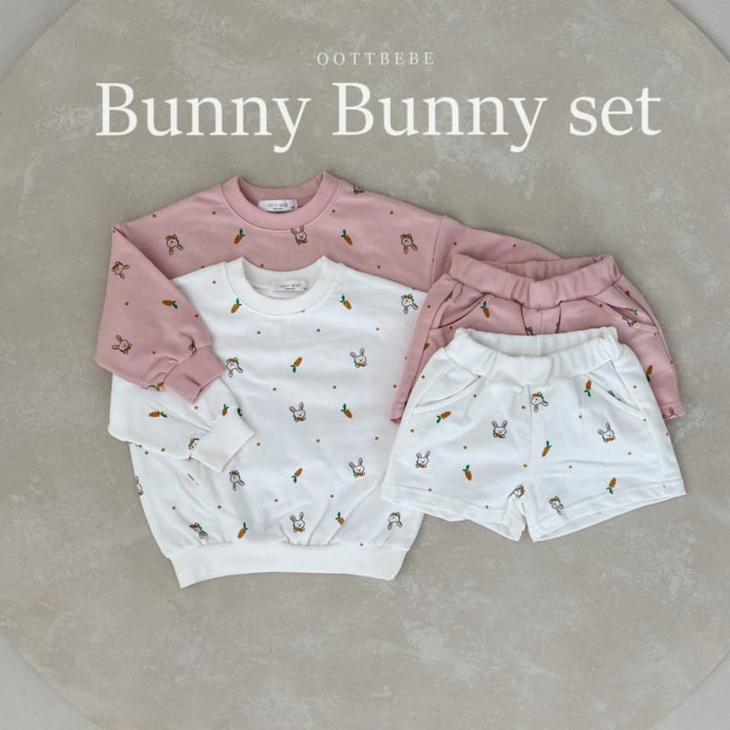 OOTT BEBE - Korean Children Fashion - #Kfashion4kids - Barny Top Bottom Set - 8