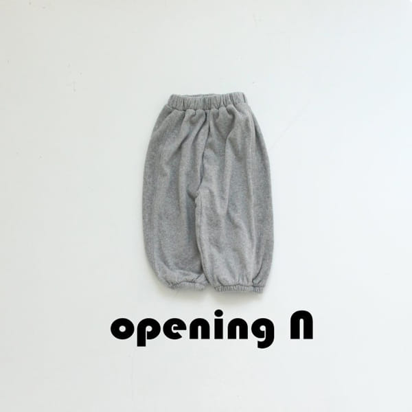 OPENING & - Korean Children Fashion - #Kfashion4kids - CVC Terry Pants - 2