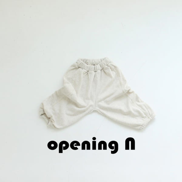 OPENING & - Korean Children Fashion - #Kfashion4kids - CVC Terry Pants - 3