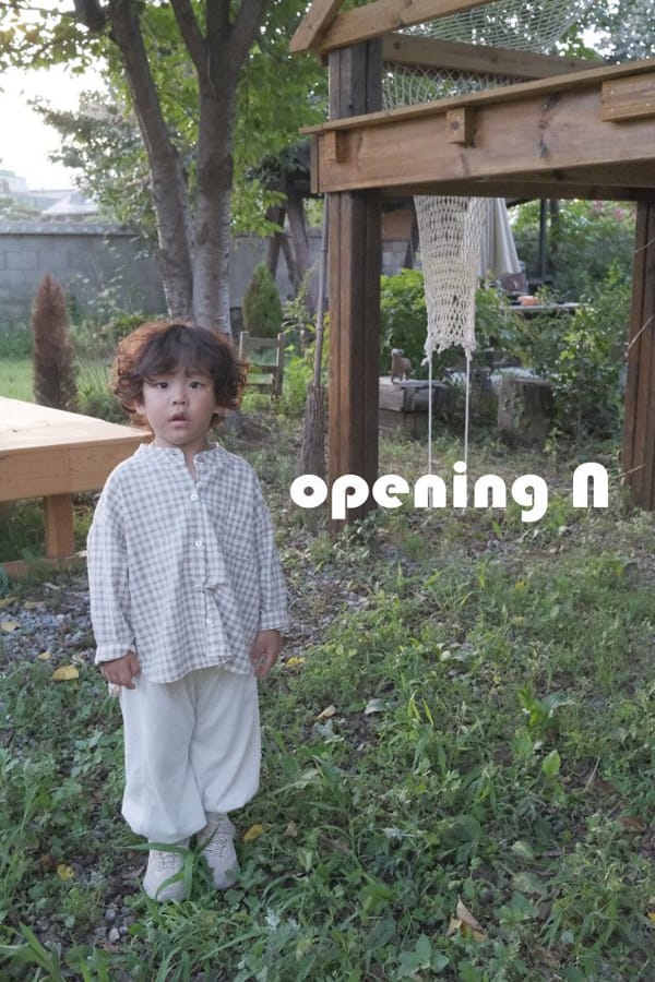 OPENING & - Korean Children Fashion - #Kfashion4kids - CVC Terry Pants - 7