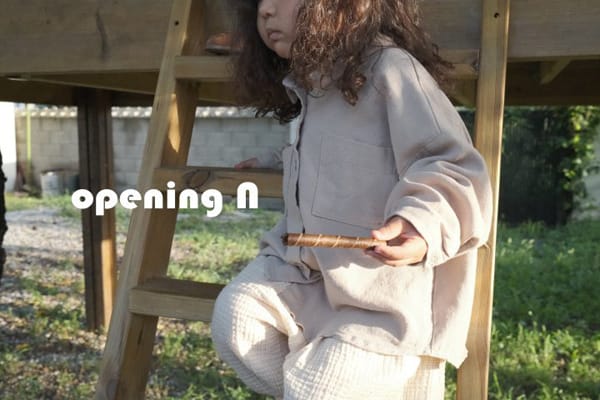 OPENING & - Korean Children Fashion - #Kfashion4kids - Milk Pocket Shirt - 6