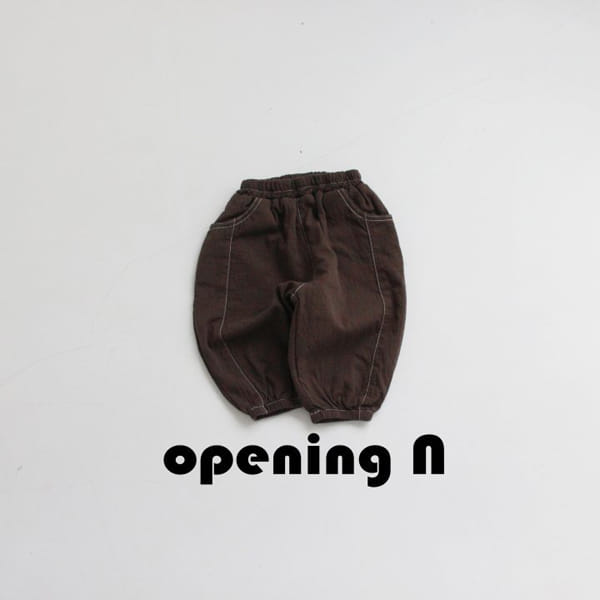 OPENING & - Korean Children Fashion - #Kfashion4kids - Line Band Pants - 3
