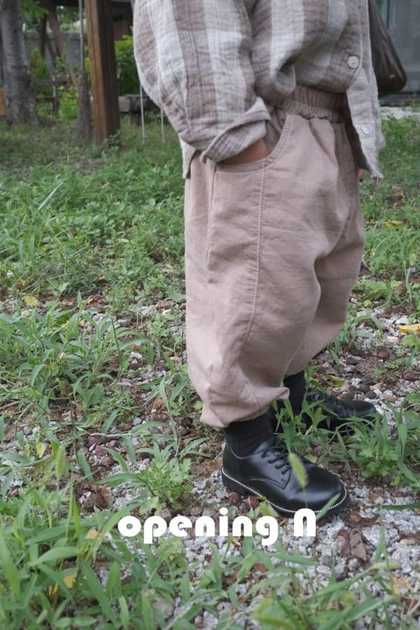 OPENING & - Korean Children Fashion - #Kfashion4kids - Line Band Pants - 4