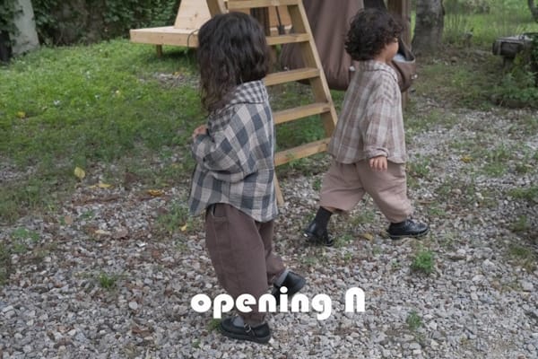 OPENING & - Korean Children Fashion - #Kfashion4kids - Line Band Pants - 7