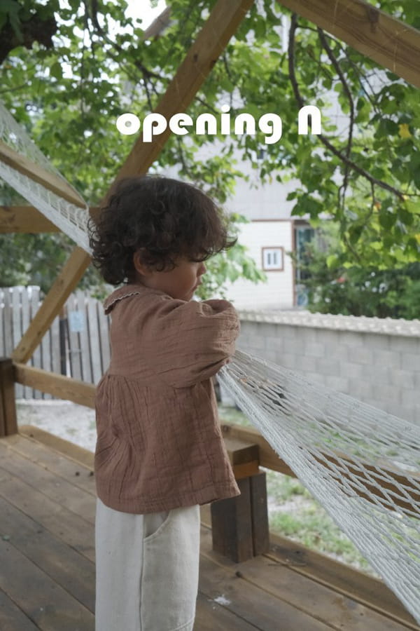 OPENING & - Korean Children Fashion - #Kfashion4kids - Picot Blouse - 11