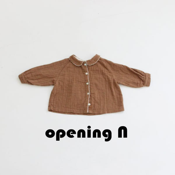 OPENING & - Korean Children Fashion - #Kfashion4kids - Picot Blouse - 3