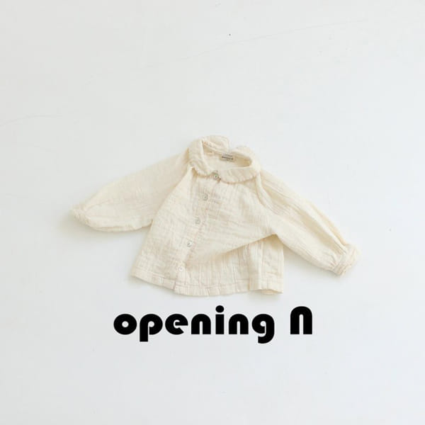 OPENING & - Korean Children Fashion - #Kfashion4kids - Picot Blouse - 4