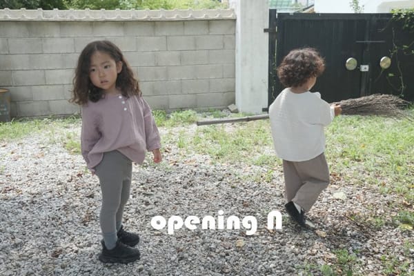 OPENING & - Korean Children Fashion - #Kfashion4kids - Bearbell Leggings - 10