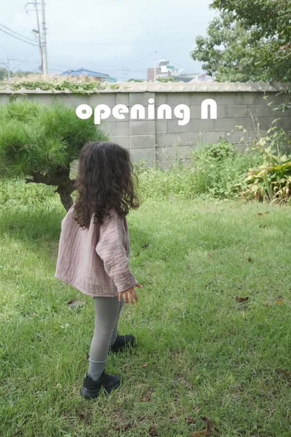 OPENING & - Korean Children Fashion - #Kfashion4kids - Bearbell Leggings - 12