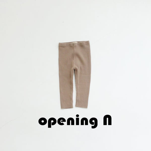 OPENING & - Korean Children Fashion - #Kfashion4kids - Bearbell Leggings - 3
