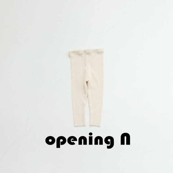 OPENING & - Korean Children Fashion - #Kfashion4kids - Bearbell Leggings - 4