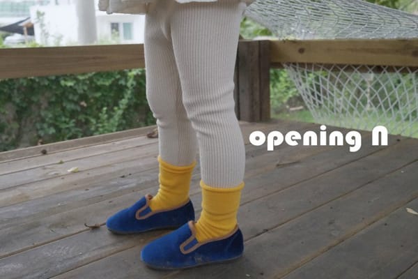 OPENING & - Korean Children Fashion - #Kfashion4kids - Bearbell Leggings - 6