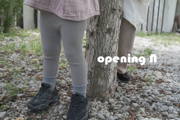 OPENING & - Korean Children Fashion - #Kfashion4kids - Bearbell Leggings - 7