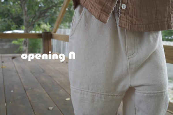 OPENING & - Korean Children Fashion - #Kfashion4kids - DB Pants - 7