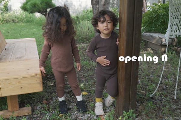 OPENING & - Korean Children Fashion - #Kfashion4kids - Gil Waffle Top
