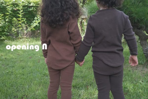 OPENING & - Korean Children Fashion - #Kfashion4kids - Gil Waffle Top - 11