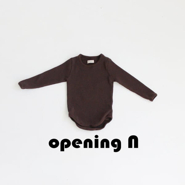 OPENING & - Korean Children Fashion - #Kfashion4kids - Gil Waffle Top - 4