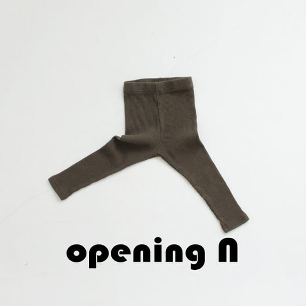 OPENING & - Korean Children Fashion - #Kfashion4kids - Gil Waffle Leggings - 5