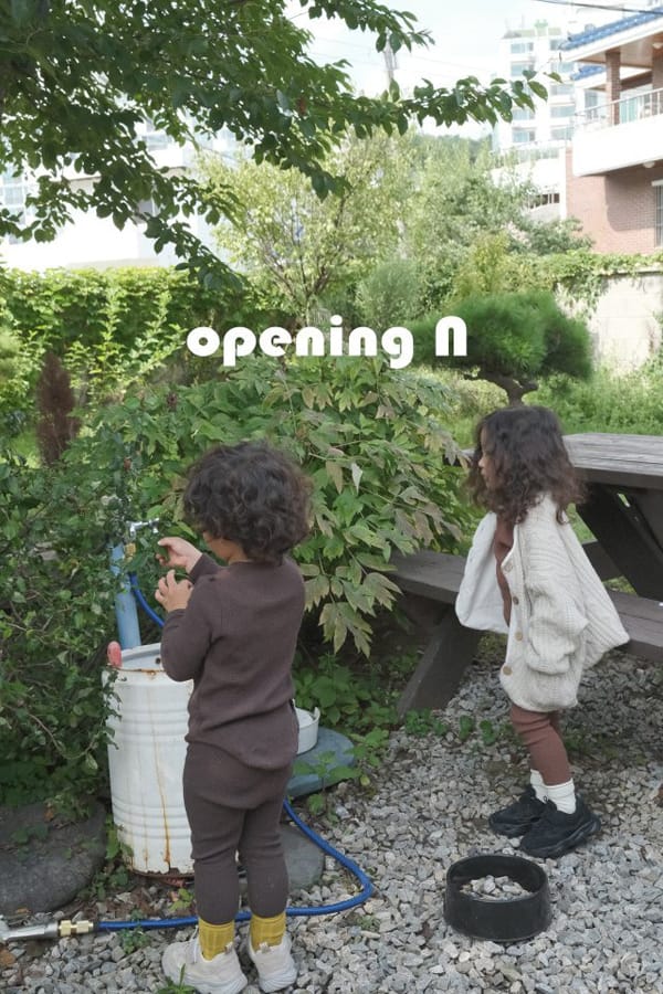 OPENING & - Korean Children Fashion - #Kfashion4kids - Gil Waffle Leggings - 9