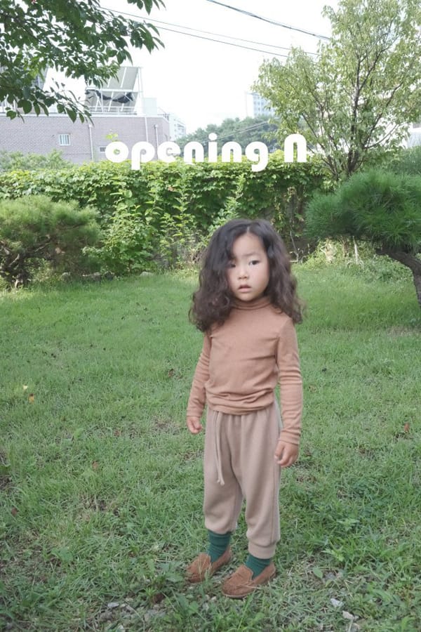 OPENING & - Korean Children Fashion - #Kfashion4kids - Mori Rib Turtleneck Tee - 9