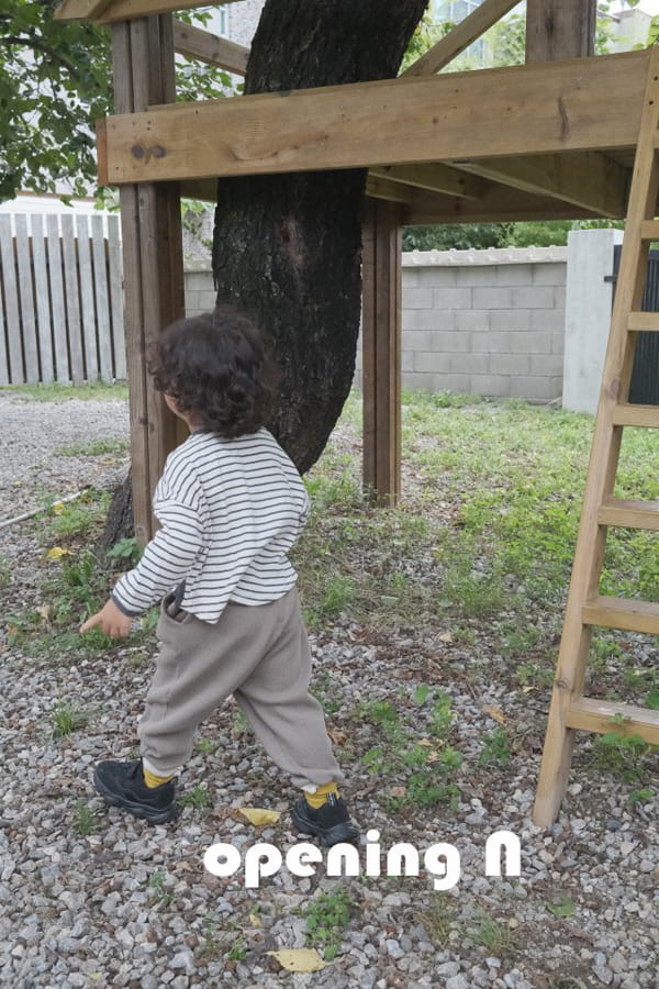 OPENING & - Korean Children Fashion - #Kfashion4kids - Tarot Waffle Pants - 11