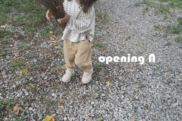 OPENING & - Korean Children Fashion - #Kfashion4kids - Tarot Waffle Pants - 3