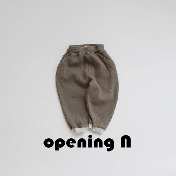 OPENING & - Korean Children Fashion - #Kfashion4kids - Tarot Waffle Pants - 5