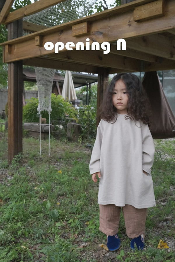 OPENING & - Korean Children Fashion - #Kfashion4kids - Ari Long Top