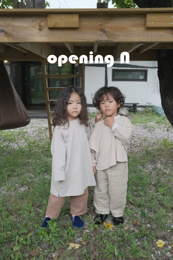 OPENING & - Korean Children Fashion - #Kfashion4kids - Ari Long Top - 10