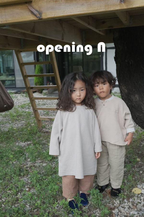 OPENING & - Korean Children Fashion - #Kfashion4kids - Ari Long Top - 4