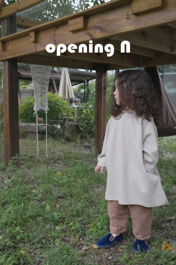 OPENING & - Korean Children Fashion - #Kfashion4kids - Ari Long Top - 9