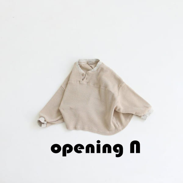 OPENING & - Korean Children Fashion - #Kfashion4kids - Croiffle Waffle Top - 3