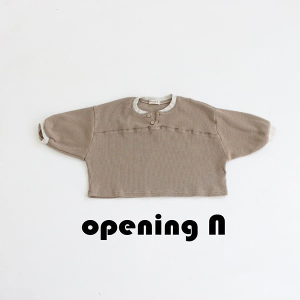 OPENING & - Korean Children Fashion - #Kfashion4kids - Croiffle Waffle Top - 5